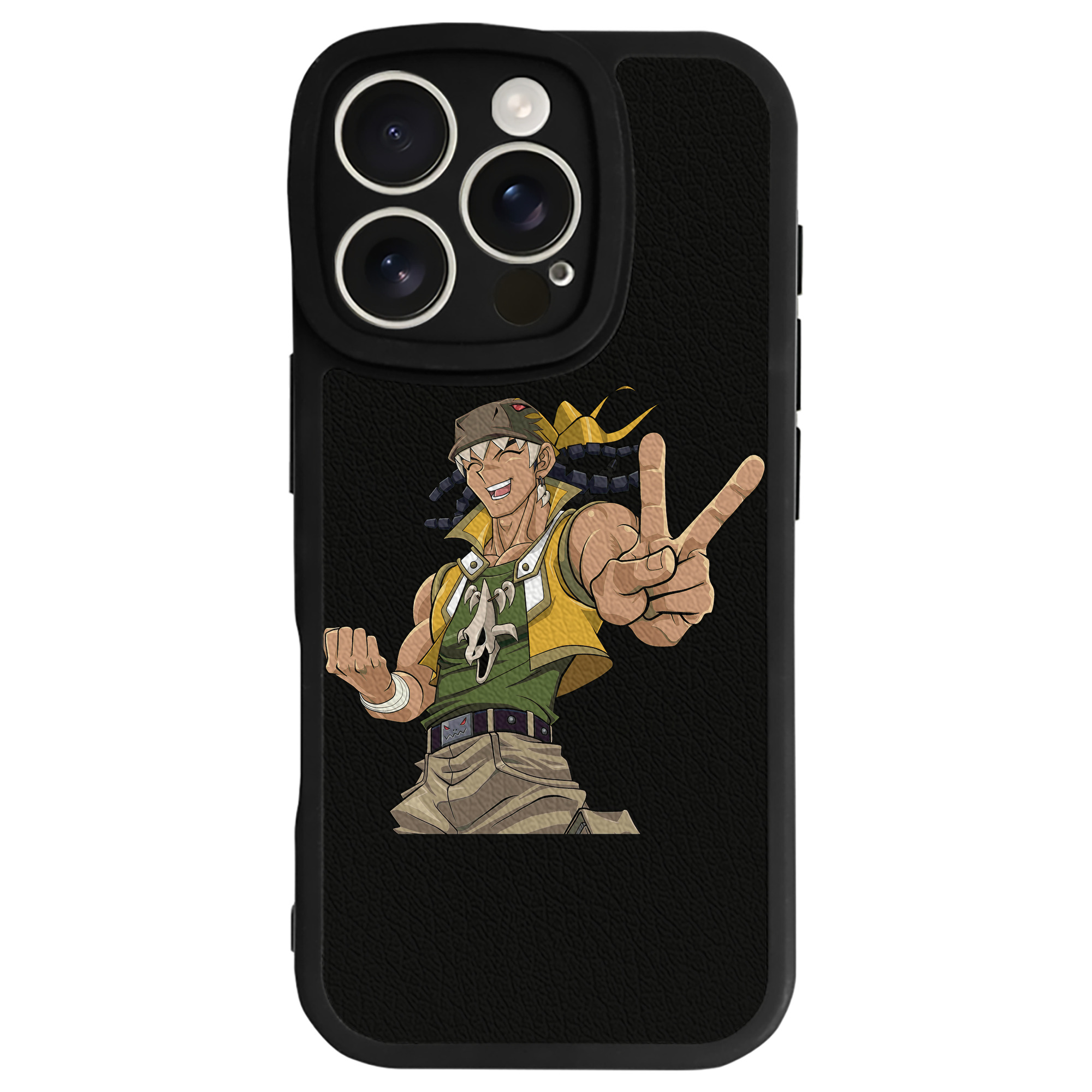 （画像用） 遊☆戯☆王 Yu-Gi-Oh! 【iPhone 16シリーズ対応】シリコンスマホケース（レザー調） 材質：シリコン